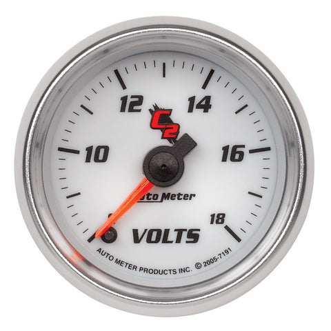 2-1/16" VOLTMETER 8-18V C2