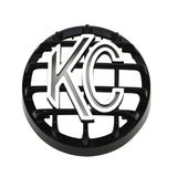 KC Hilites 4 In Rally 400 - Stone Guard - ABS Plastic - Black / White KC Logo