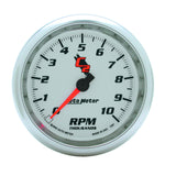 3-3/8" IN-DASH TACHOMETER 0-10000 RPM C2