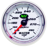 2-1/16" WATER TEMPERATURE 140-280 °F NV