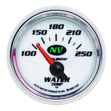 2-1/16" WATER TEMPERATURE 100-250 °F NV