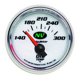 2-1/16" OIL TEMPERATURE 140-300 °F NV