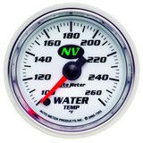 2-1/16" WATER TEMPERATURE 100-260 °F NV