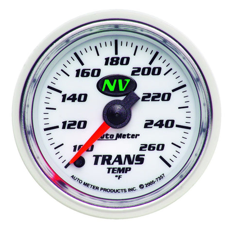 2-1/16" TRANSMISSION TEMPERATURE 100-260 °F NV