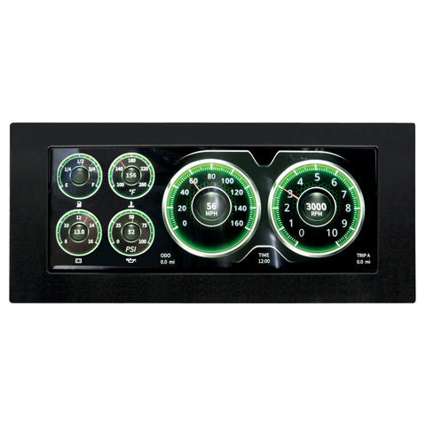 INVISION 8.8" LCD DASH UNIVERSAL PANEL MOUNT