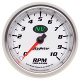 3-3/8" IN-DASH TACHOMETER 0-10000 RPM NV
