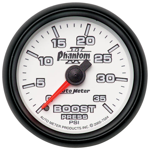 2-1/16" BOOST 0-35 PSI PHANTOM II