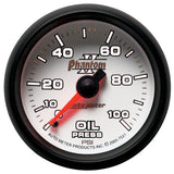 2-1/16" OIL PRESSURE 0-100 PSI PHANTOM II