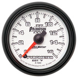 2-1/16" PYROMETER 0-1600 °F PHANTOM II