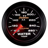 2-1/16" WATER TEMPERATURE 100-260 °F PHANTOM II