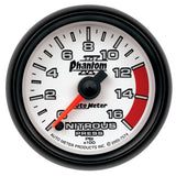 2-1/16" NITROUS PRESSURE 0-1600 PSI PHANTOM II