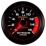 2-1/16" NITROUS PRESSURE 0-1600 PSI PHANTOM II