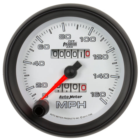 3-3/8" SPEEDOMETER 0-160 MPH PHANTOM II