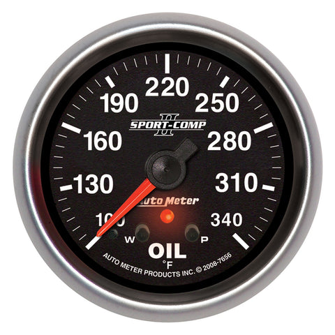 2-5/8" OIL TEMPERATURE 100-340 °F SPORT-COMP II