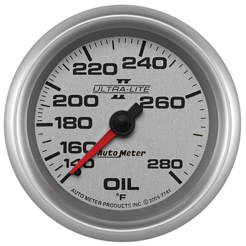 2-5/8" OIL TEMPERATURE 140-280 °F ULTRA-LITE II