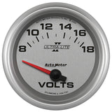 2-5/8" VOLTMETER 8-18V ULTRA-LITE II