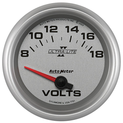2-5/8" VOLTMETER 8-18V ULTRA-LITE II