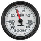 2-5/8" BOOST/VACUUM 30 IN HG/20 PSI PHANTOM II