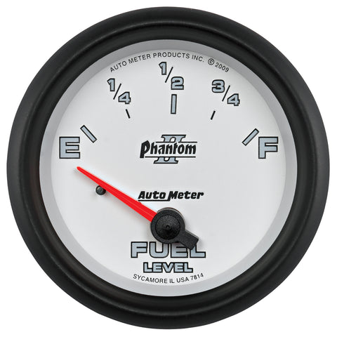 2-5/8" FUEL LEVEL 0-90 O GM SSEPHANTOM II