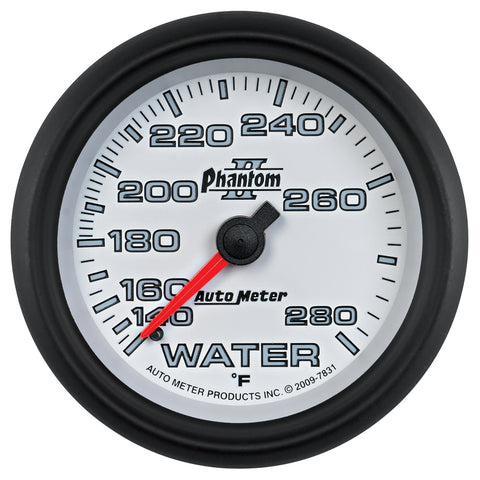 2-5/8" WATER TEMPERATURE 140-280 °F PHANTOM II