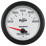 2-5/8" WATER TEMPERATURE 100-250 °F PHANTOM II