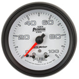 2-5/8" FUEL PRESSURE 0-100 PSI PHANTOM II