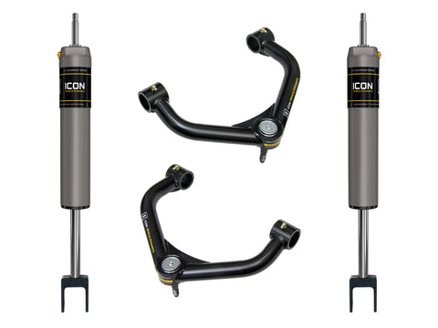 ICON 2011-2019 GM 2500/3500 HD 0-2” Lift V.S. 2.5 Aluminum Series Shock System Internal Reservoir Tubular