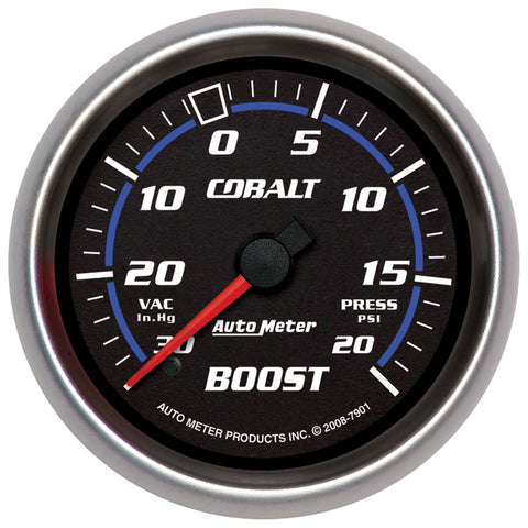 2-5/8" BOOST/VACUUM 30 IN HG/20 PSI COBALT