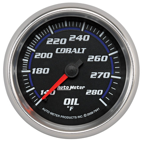 2-5/8" OIL TEMPERATURE 140-280 °F COBALT