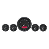 5 PC. GAUGE KIT 3-3/8" & 2-1/16" ELEC. SPEEDOMETER GT