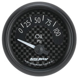 2-1/16" OIL PRESSURE 0-100 PSI GT