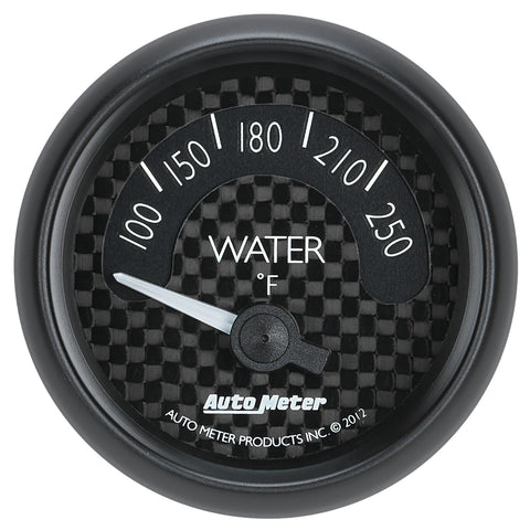 2-1/16" WATER TEMPERATURE 100-250 °F GT