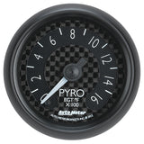 2-1/16" PYROMETER 0-1600 °F GT