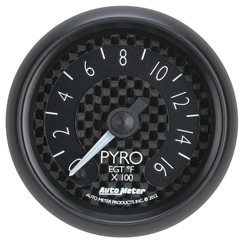 2-1/16" PYROMETER 0-1600 °F GT