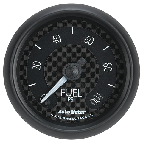 2-1/16" FUEL PRESSURE 0-100 PSI GT
