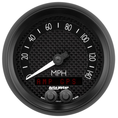 3-3/8" GPS SPEEDOMETER 0-140 MPH GT