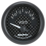 2-1/16" VOLTMETER 8-18V GT