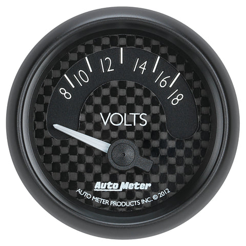 2-1/16" VOLTMETER 8-18V GT