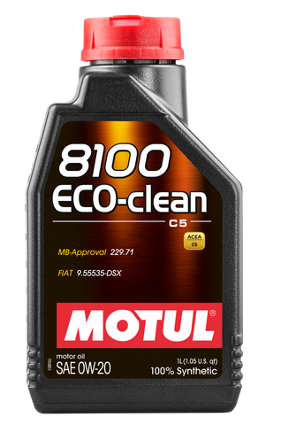 Motul 8100 ECO-CLEAN 0W20 12X1L