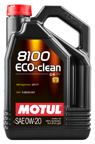 Motul 8100 ECO-CLEAN 0W20 4X5L