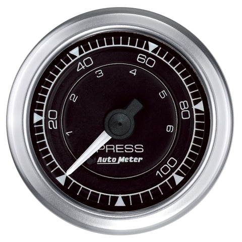 2-1/16" OIL PRESSURE 0-100 PSI CHRONO