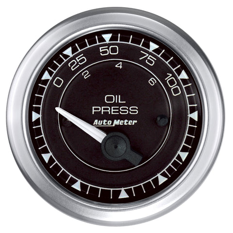 2-1/16" OIL PRESSURE 0-100 PSI CHRONO