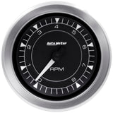 3-3/8" TACHOMETER 8K RPM IN-DASH CHRONO