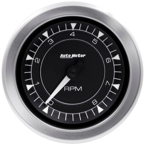 3-3/8" TACHOMETER 8K RPM IN-DASH CHRONO