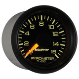 2-1/16" PYROMETER 0-1600 °F GM FACTORY MATCH