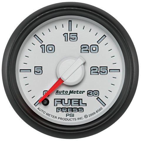 2-1/16" FUEL PRESSURE 0-30 PSI GEN 3 DODGE FACTORY MATCH