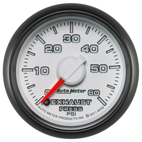 2-1/16" EXHAUST PRESSURE 0-60 PSI GEN 3 DODGE FACTORY MATCH