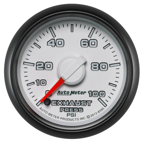 2-1/16" EXHAUST PRESSURE 0-100 PSI GEN 3 DODGE FACTORY MATCH