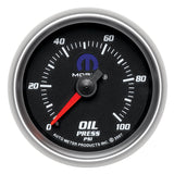 2-1/16" OIL PRESSURE 0-100 PSI MOPAR