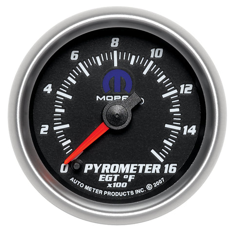 2-1/16" PYROMETER 0-1600 °F MOPAR